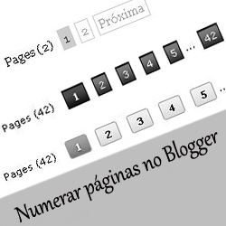 Numerar Páginas no Blogger Corrigido