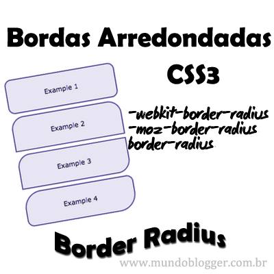 Criar Bordas Arredondadas usando CSS3 (Border-radius)